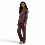 JOANNA F293363 Classic Button Down Pajama Set