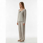JOANNA 291139T Long Sleeve Pajama Set for Women