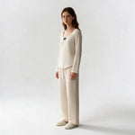 JOANNA 291139T Long Sleeve Pajama Set for Women
