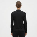 JOANNA SZ2291 Long Sleeve Mock Neck Thermal Top