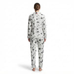 JOANNA F216759 Women's 2-Piece Long Sleeve Floral Button-Down Pajama Set