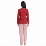 JOANNA 26244 Comfortable Long Sleeve Pajama Set for Loungewear