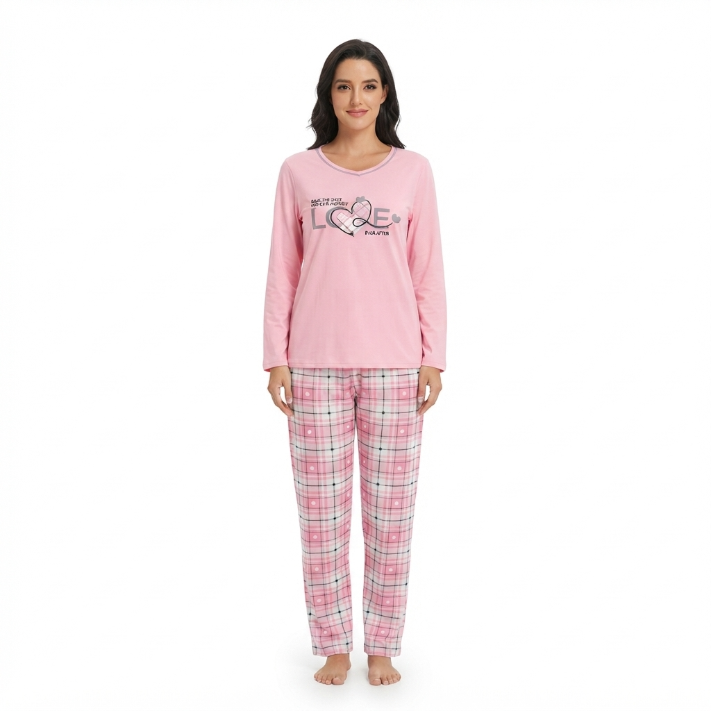 JOANNA 26243 Women's Long Sleeve Pajama Set