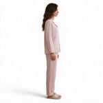 JOANNA F293363 Classic Button Down Pajama Set