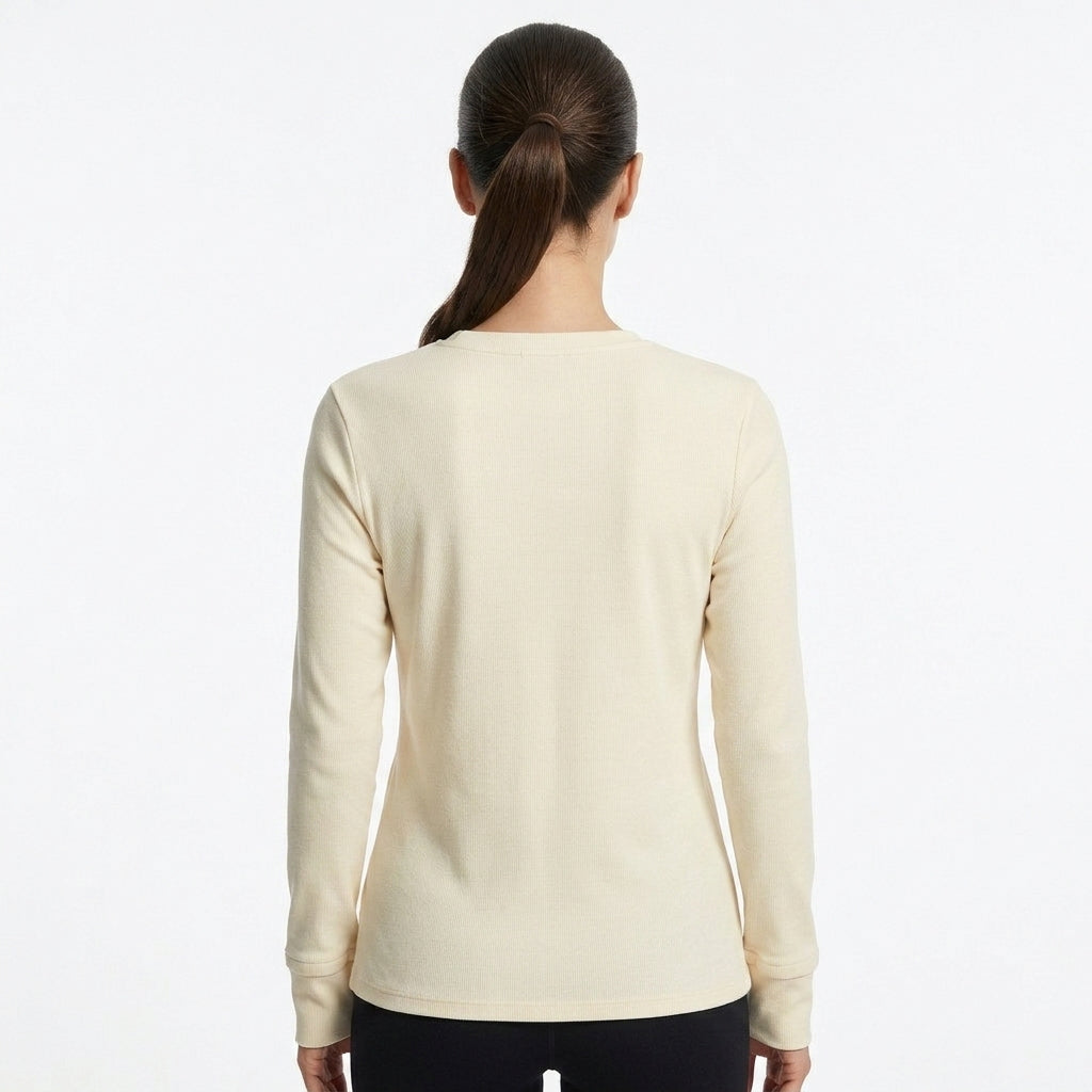 JOANNA SZ2333 Long Sleeve Crewneck Loungewear Top