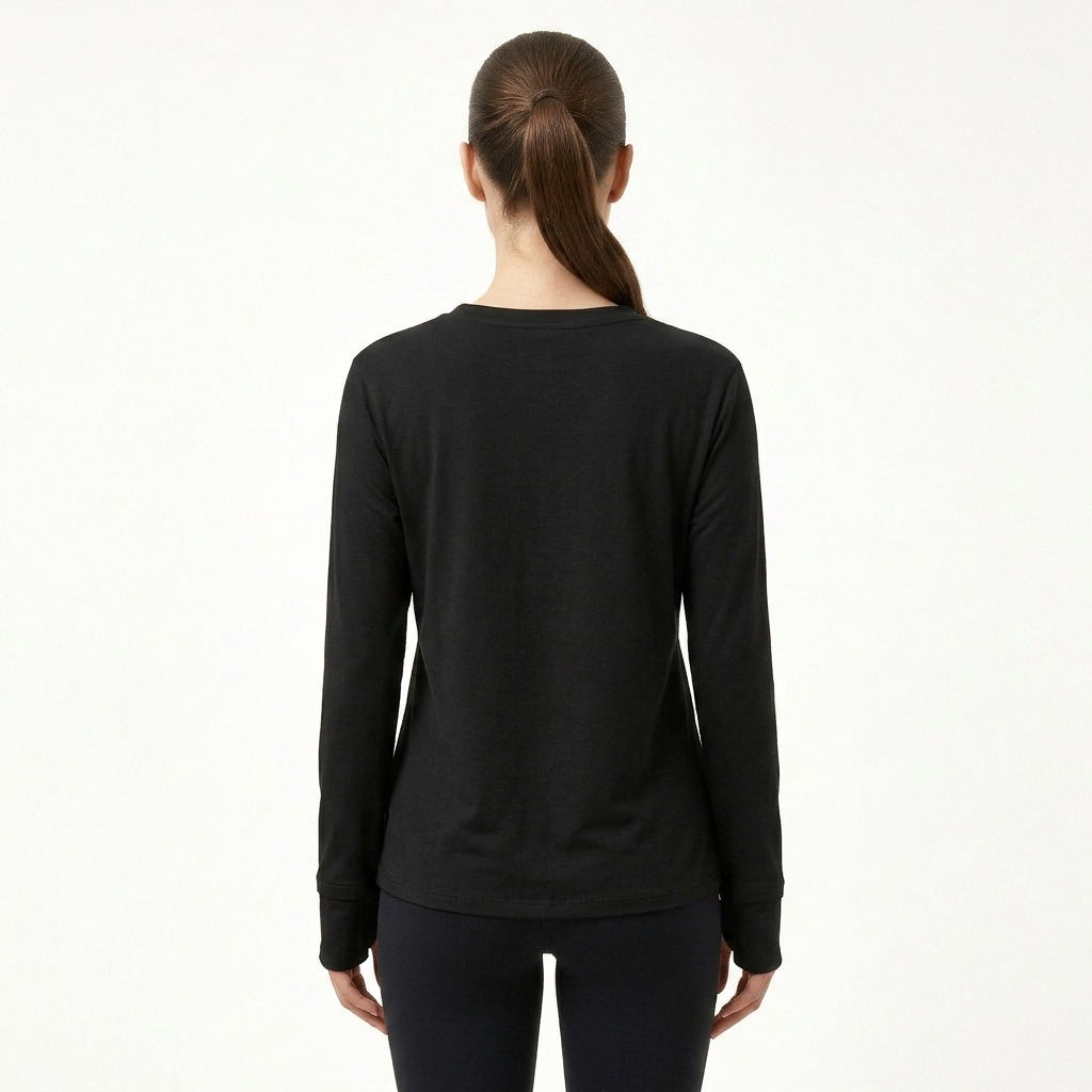 JOANNA SZ2334 Long Sleeve Crewneck Loungewear Top