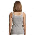 JOANNA SZ2149 Lace-Trimmed Ribbed Camisole Top