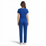 JOANNA F281406BT Women's 2-Piece Short Sleeve V-Neck Ribbed Pajama Set