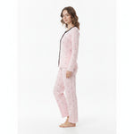 JOANNA 216743BT Women's 3-Piece Pyjama Set Soft Breathable Loungewear Long Sleeve Top, Cami and Pants Cotton Blend Sleepwear
