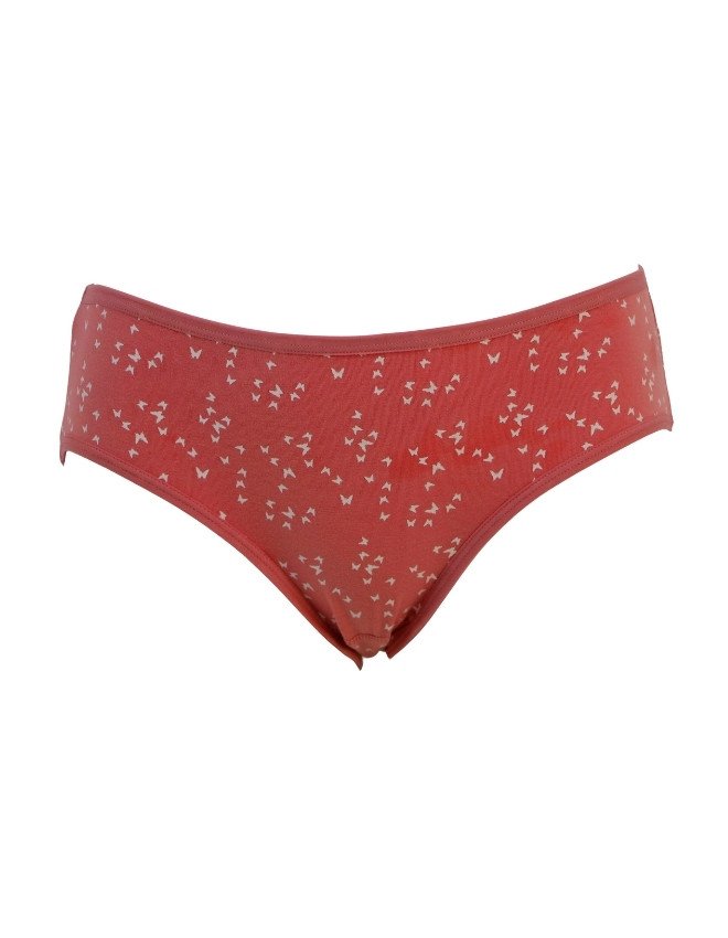 Women's Multiple Design Mid Rise 6-Pack Panties, Multicolor - Pink
