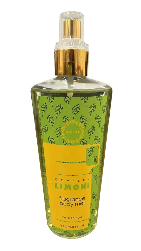 Armaf Odyssey Limoni Fragrance Body Mist - A Burst of Freshness - -