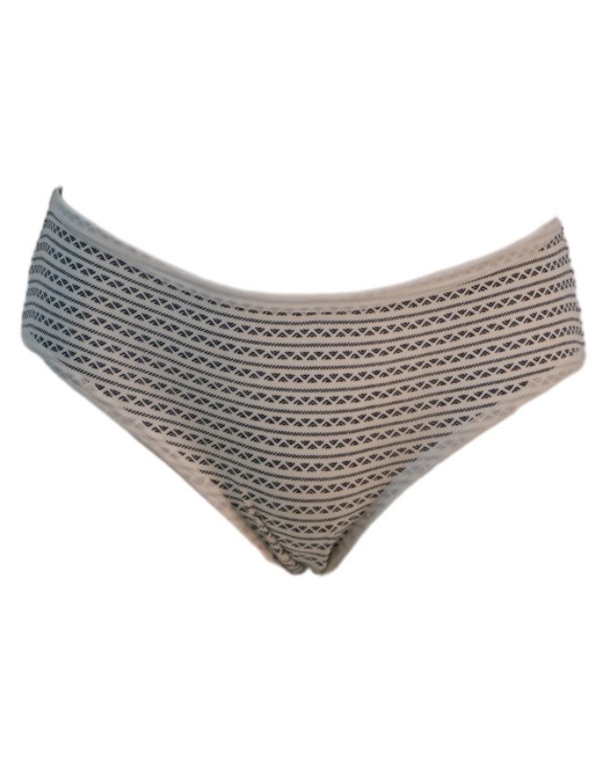 Women's Multiple Design Mid Rise 6-Pack Panties, Multicolor - Beige