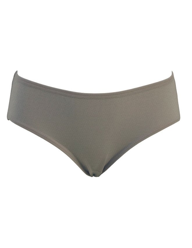 Women's Multiple Design Mid Rise 6-Pack Panties, Multicolor - Gray