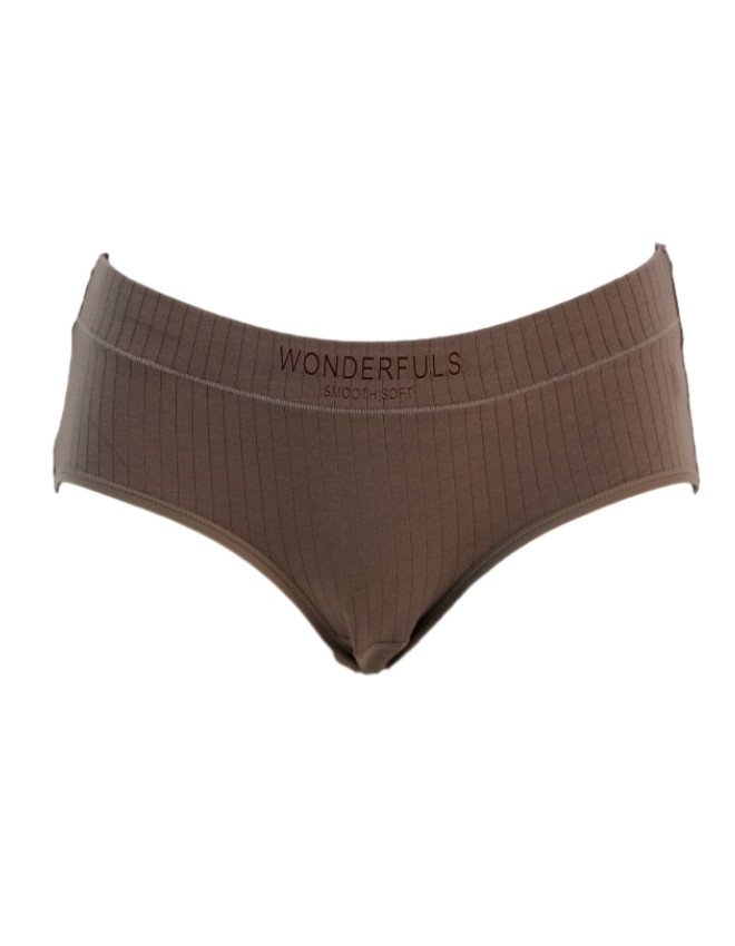 JOANNA Women's Stretch Design Mid Rise 3-Pack Panties, Multicolor - LightSlateGray